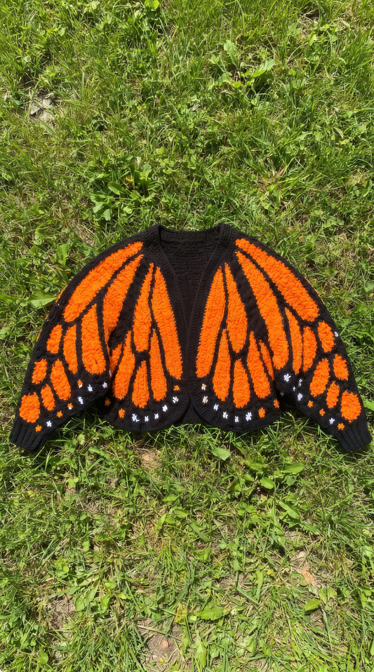 Handmade Butterfly Cardigans