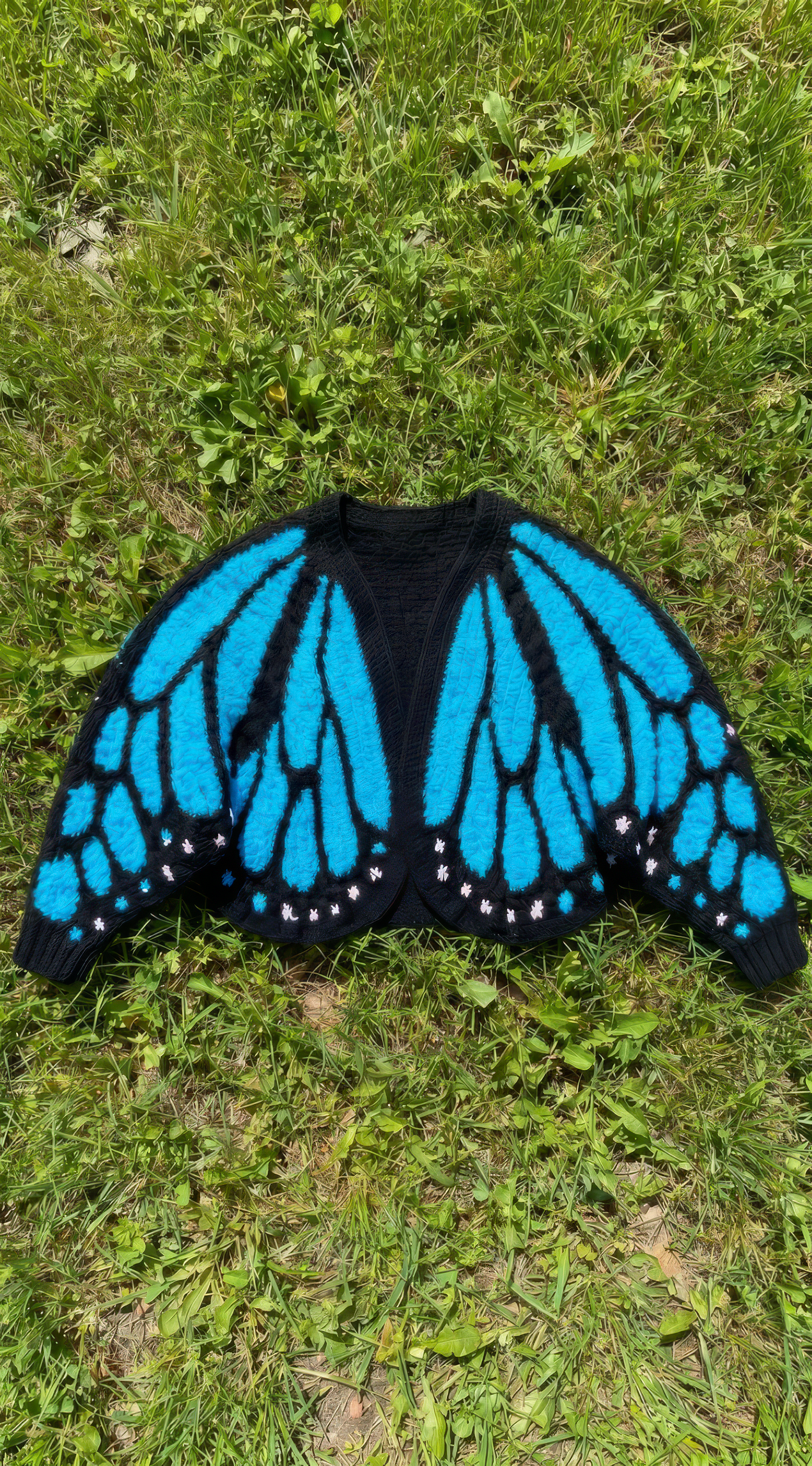 Handmade Butterfly Cardigans